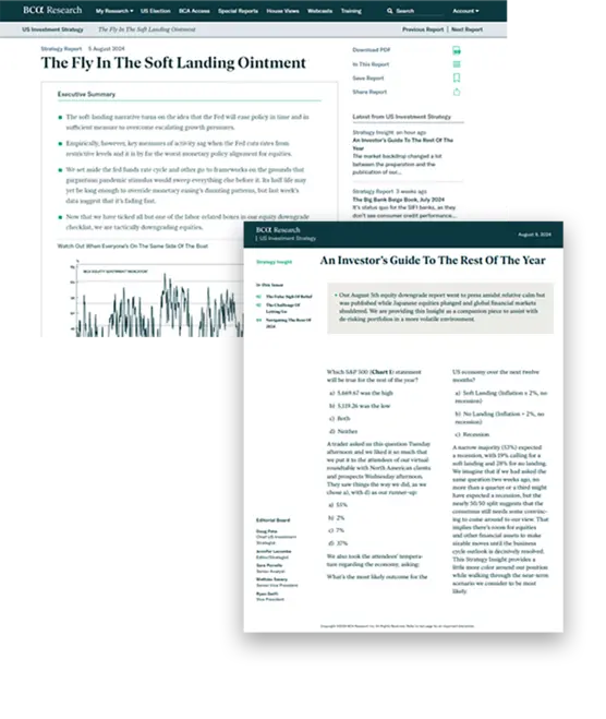 US Investment Strategy - What's Included